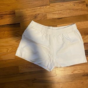 White cotton JCrew shorts